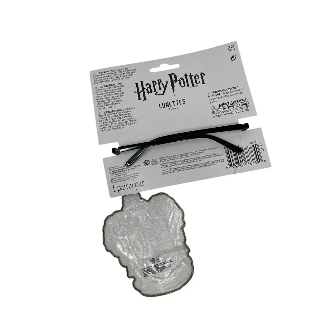 NEW Harry Potter Wizarding World Glasses  & Gryffindor Patch Dress Up‎ Cosplay